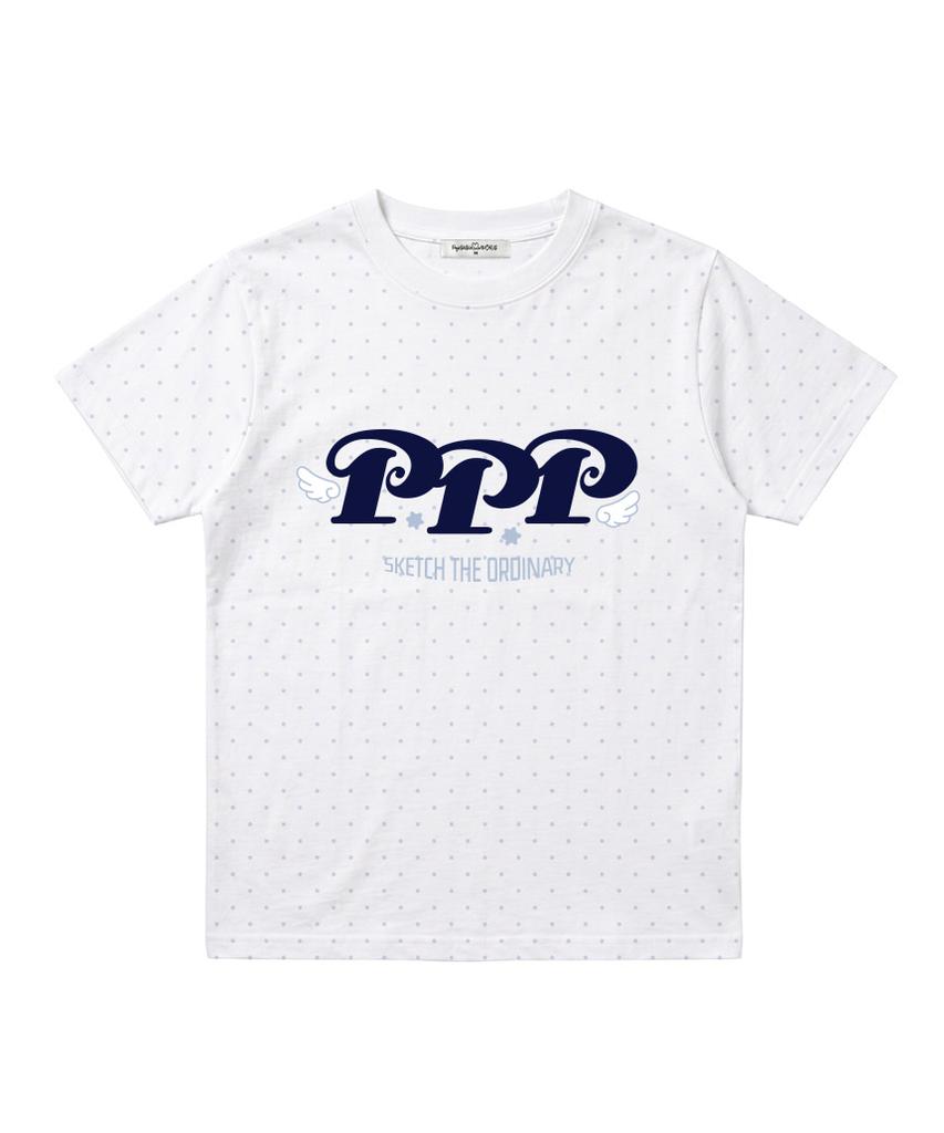 PAGESIISII Ppp Angel Print Dot Standard Fit Short Sleeve T-Shirt [3 Colors]