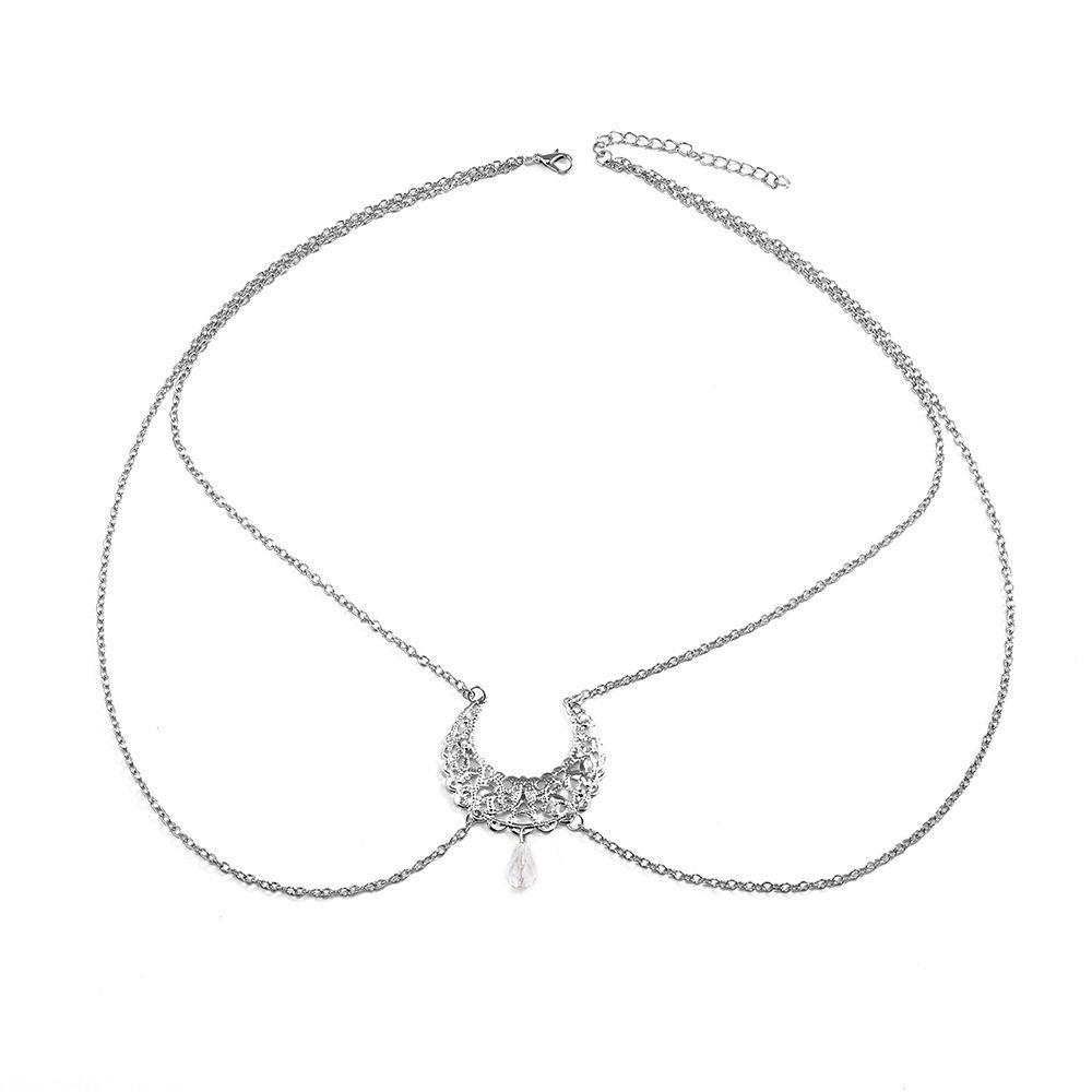 Sweet Headpiece Bohemia Headbands Wedding Headbands Women Head Chain Crystal Forehead Chain