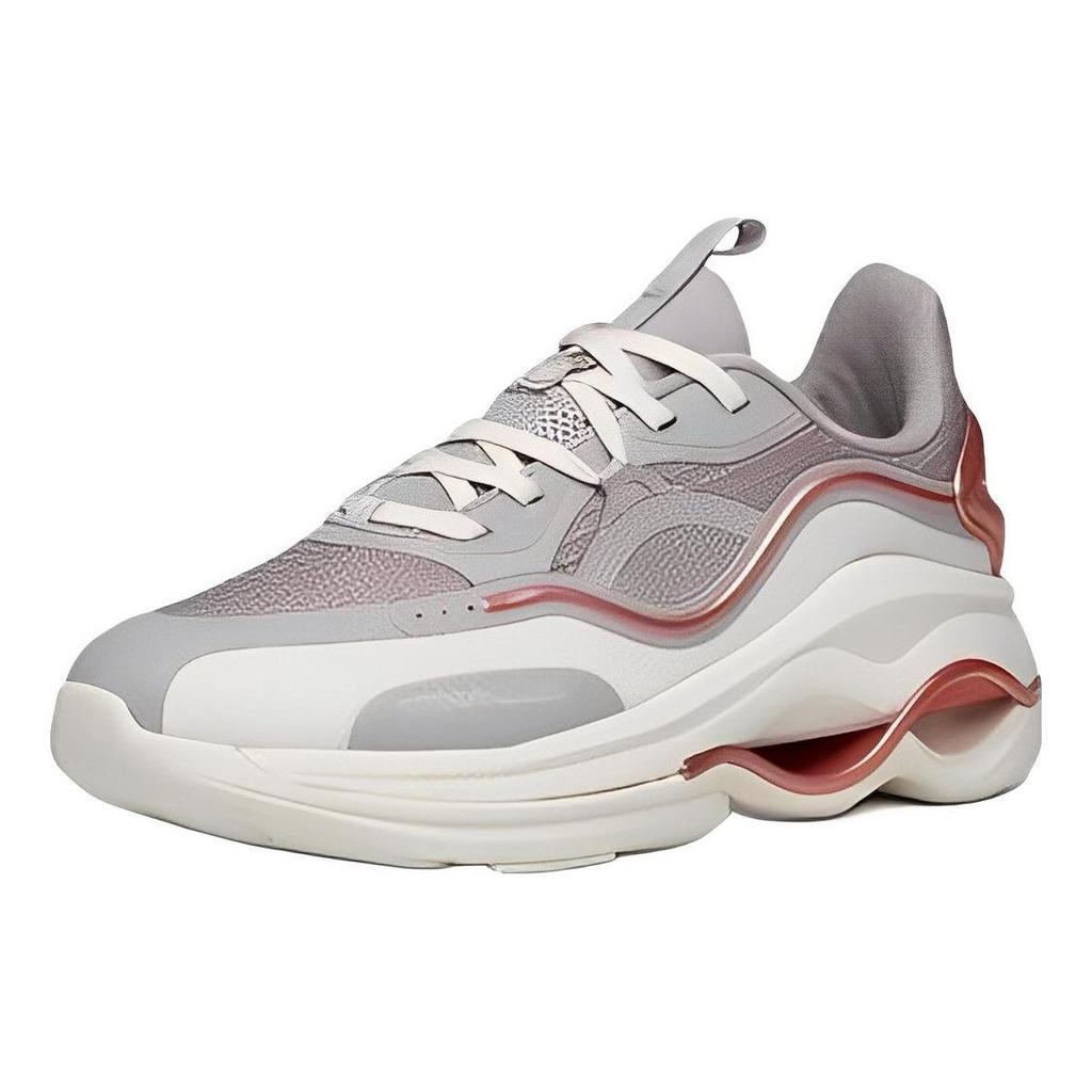 Anta Кроссовки Training Series из нескользящей износостойкой дышащей ткани с низким верхом для тренировок женские серые 122147722-3