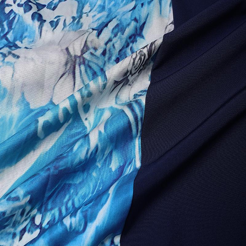 ZANZEA Женское мусульманское платье с круглым вырезом и длинными рукавами, цветное свободное платье