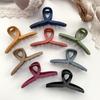 Cross Make Up Acrylic Fashion Women Cross Hair Claws Frosted Crab Clips Hair Accessories Hair Clips