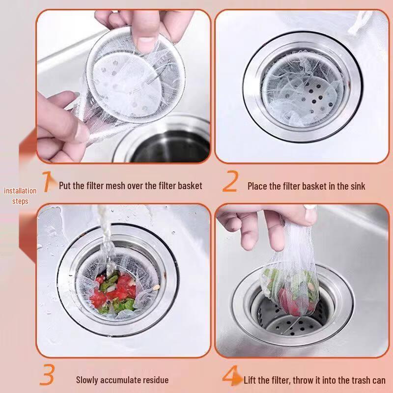 Disposable Kitchen Sink Filter Bag