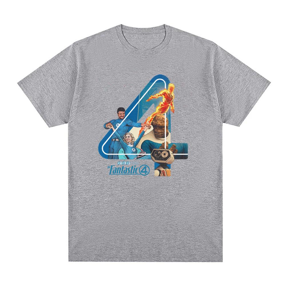 the fantastic fourT Shirt Graphic Printing Hip Hop CottonTee-shirt Short Sleeve Gothic Tshirt Unisex High Quality men/women Tops