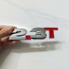 3D Metal 2.3T Displacement Badge Sticker Rear Trunk Emblem Decal for GT Shelby