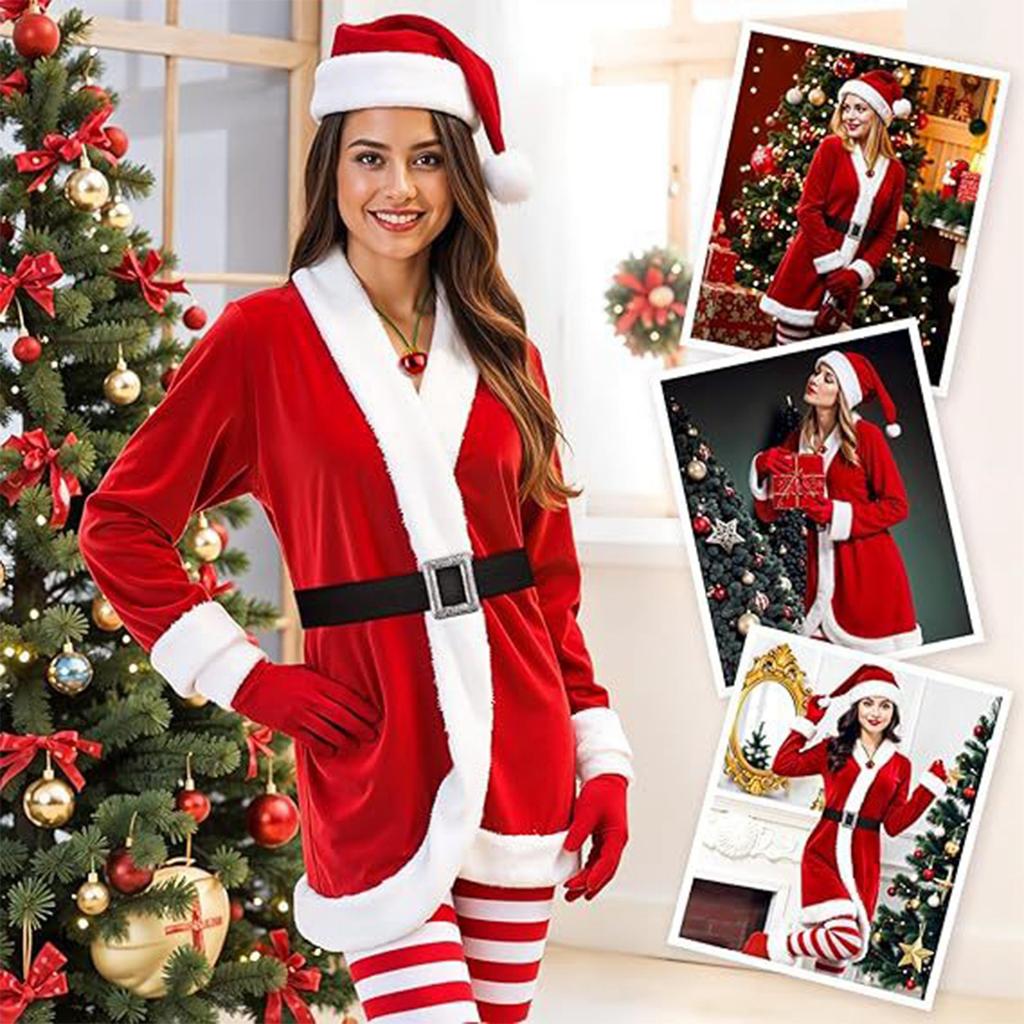 Женское бархатное вечернее платье с капюшоном для выступлений