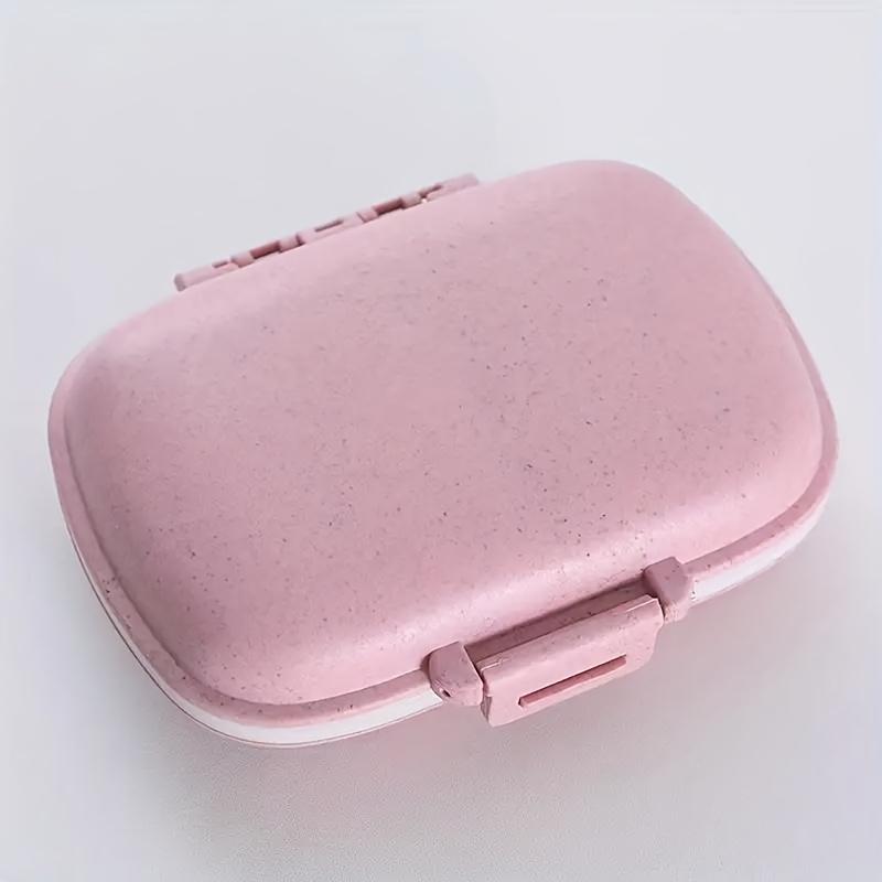 1 Pack Of 8 Compartments Dustproof And Moisture-proof Medicine Storage Sealed Pill Box