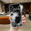 NH5 Alpaca Transparent Phone Case for LG K22 K30 K40 K40S K41 K42 K50 K50S K51 K51S K52 K61 K62 K71 K92 Q60 Q61 V40 V50 V60