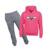 Kids' Jogging Suits - New York Fashion - Girls - Pink - Long Sleeves - Multisport - Indoor