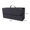 Storage Box High Quality New - Soft Felt Anti-Slip Dark Gray Large Compartment Organizer for Car Trunk Boot Tools Auto Parts