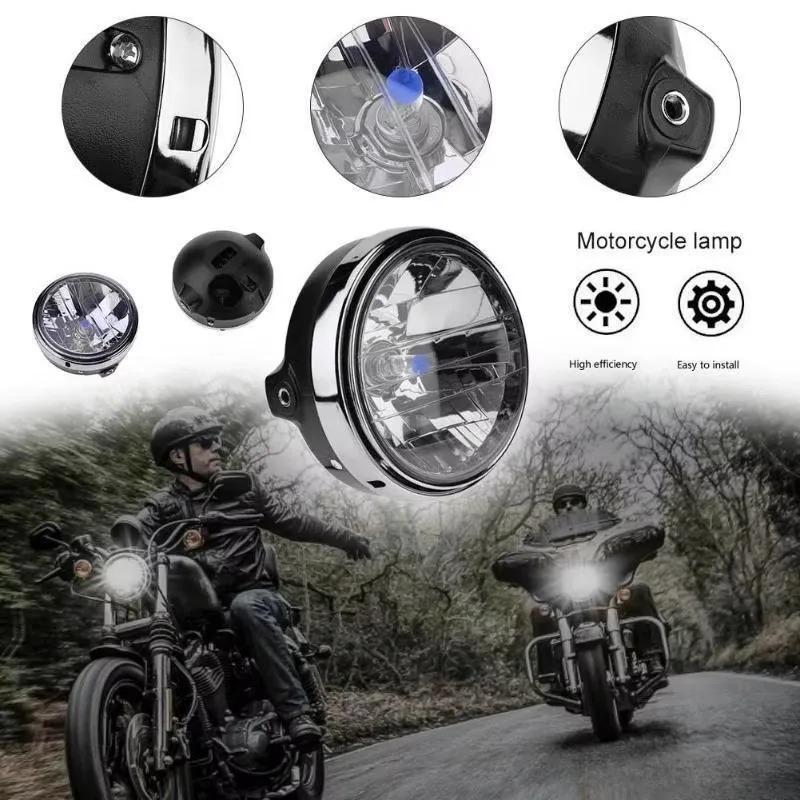 Новый Горячий 1 шт. Хрустальные Фары Мотоцикла Hornet 600 900 CB400/900 Модифицированная Фара в Сборе Фара Мотоцикла