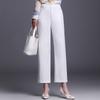 Весна и осень Женские свободные брюки для работы и учебы, прямые брюки