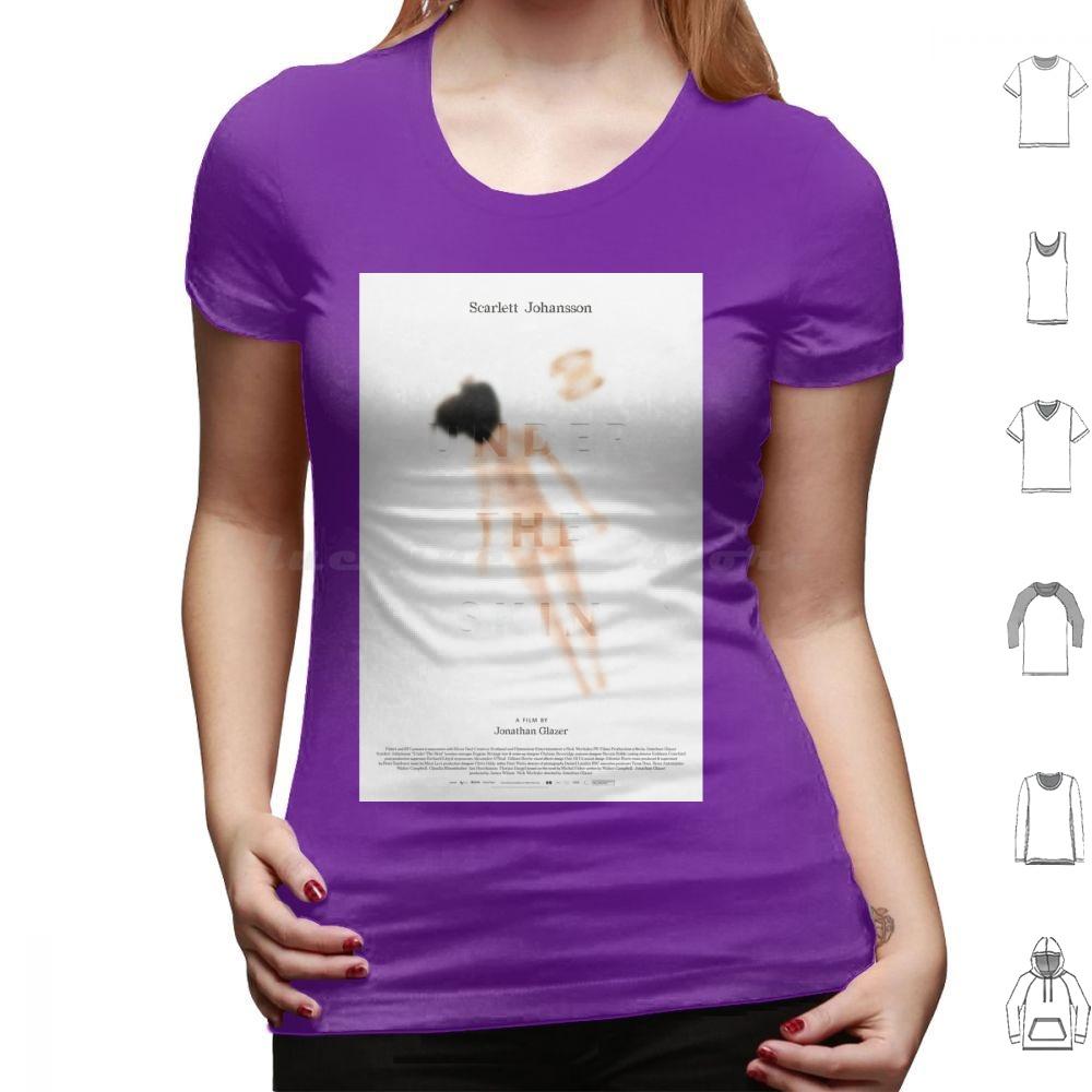 Under The Skin T Shirt 6xl Cotton Cool Tee Skin Movie Film White Type Typography Composition Cinema Classic Minimal Universe