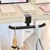 Новый Регулируемый Крючок для Стола Скругленный Угол Легкая Установка Держатель для Рюкзака Углеродистая Сталь Без Сверления Многоцелевой Крючок Офисные Принадлежности