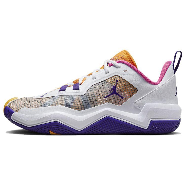 Jordan One Take 4 PF Модные универсальные амортизирующие нескользящие износостойкие низкие баскетбольные кроссовки Мужские кроссовки Белый DO7192-100