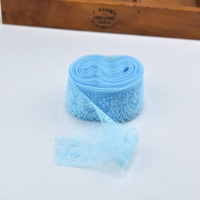 10Yard/Lot Cotton White Lace Trim Fabric Craft DIY Natural Lace Ribbon Sewing Clothing Embroidery Wedding Party Accessories 40mm