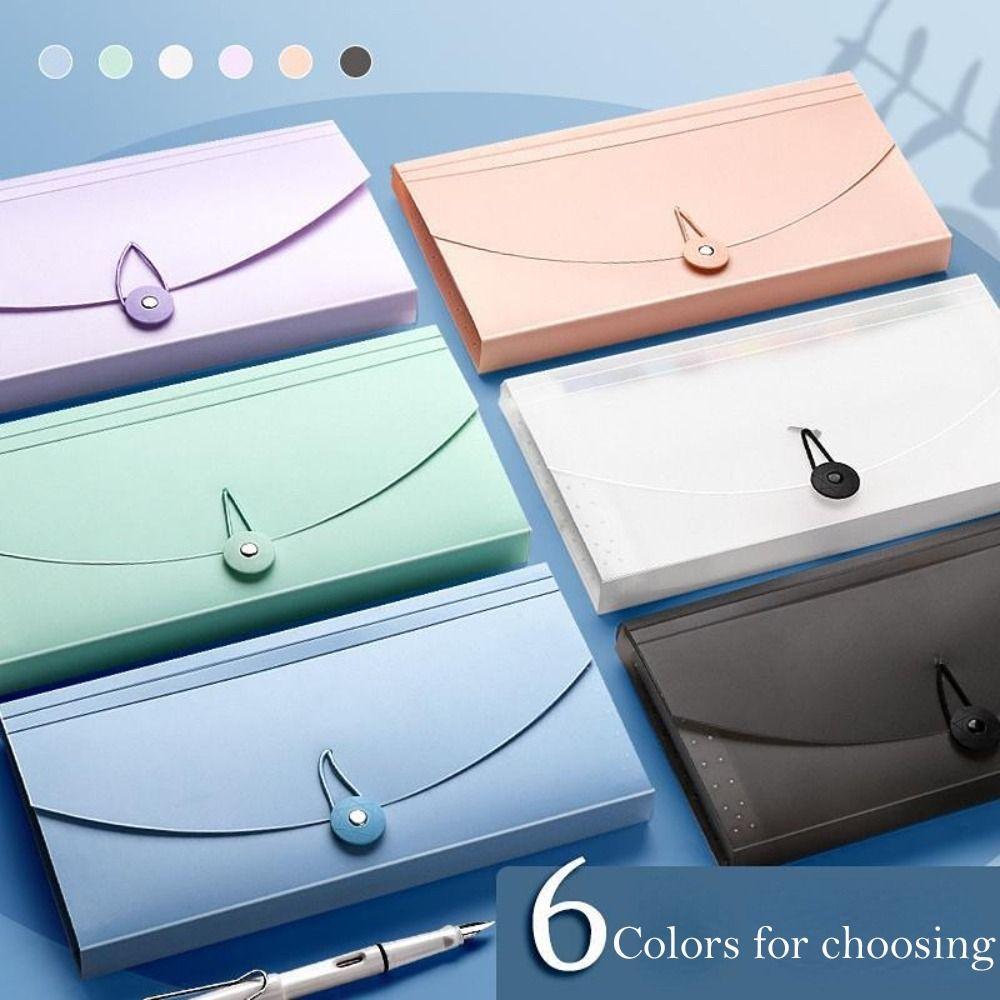 Bill Storage Coupons Document Organizer Office Supplies Accordion File Folder Expanding File Bags