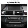 Для BMW X5 E70 X6 E71 Из Алькантары Тюнинг Салона Автомобиля Центральная Консоль Панель CD Рамка Отделки Стикеры Performance Аксессуары