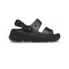 Crocs Classic Hiker Xscape Sandal Black Womens 208181‑001