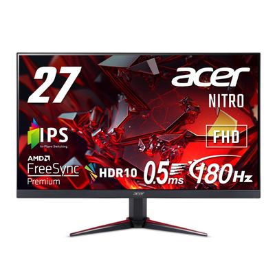 Игровой монитор Acer Nitro 27 дюймов IPS Full HD 180 Гц для наушников, динамик AMD FreeSync Premium HDR10 VG270M3bmiipx 0,5 мс ПК/PS5/Xbox X/S