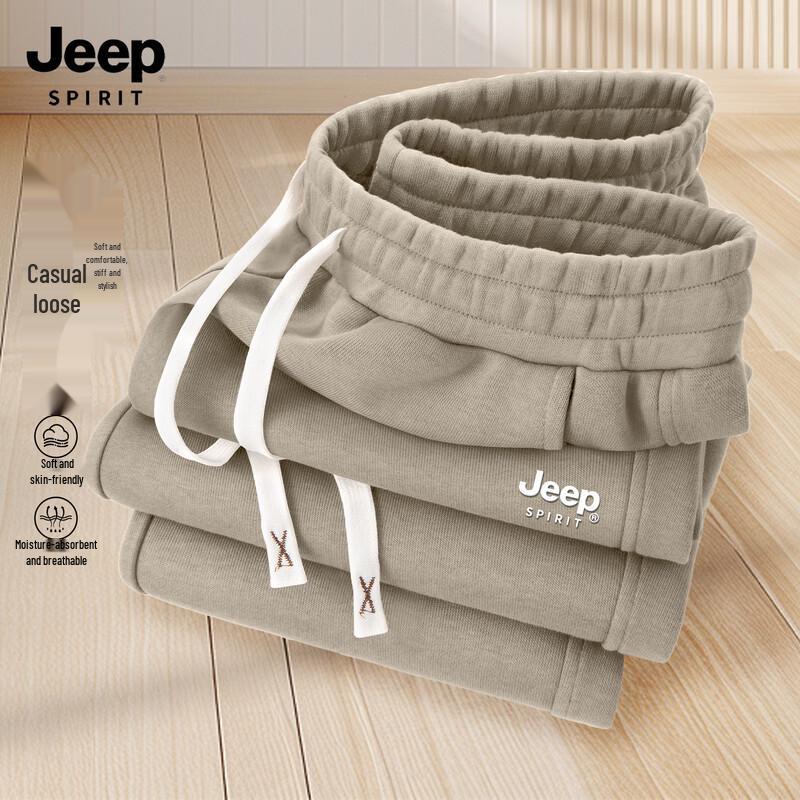 JEEP SPIRIT Мужские повседневные спортивные штаны-джоггеры Осень 2025