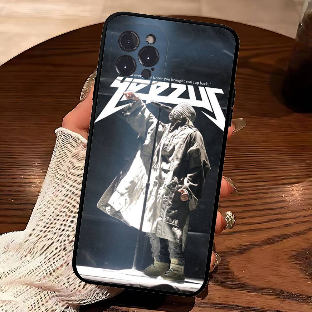 Чехол для телефона рэпера Канье Уэста YE Для IPhone 17 16 14 15 13 12 11 Pro Max Plus Силиконовый Мягкий Чехол