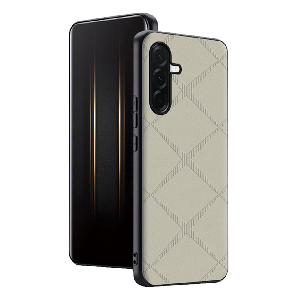 For Samsung Galaxy A57 5G Case X-Patterned TPU PU Leather PC Anti-Drop Phone Cover