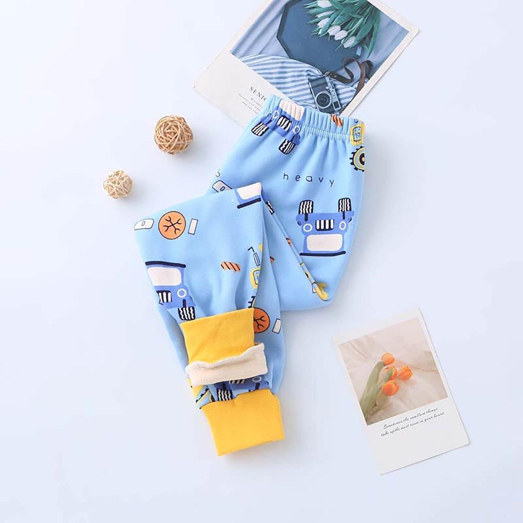 Зимние детские флисовые леггинсы Johns для мальчиков и девочек, толстые теплые штаны для детей