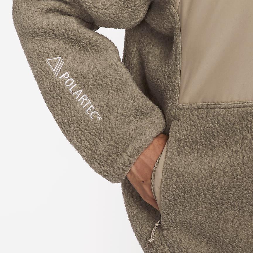 Nike Флисовая куртка ACG Arctic Wolf с вставками из шерпы и ткаными акцентами Мужская куртка однотонная FN0373-247