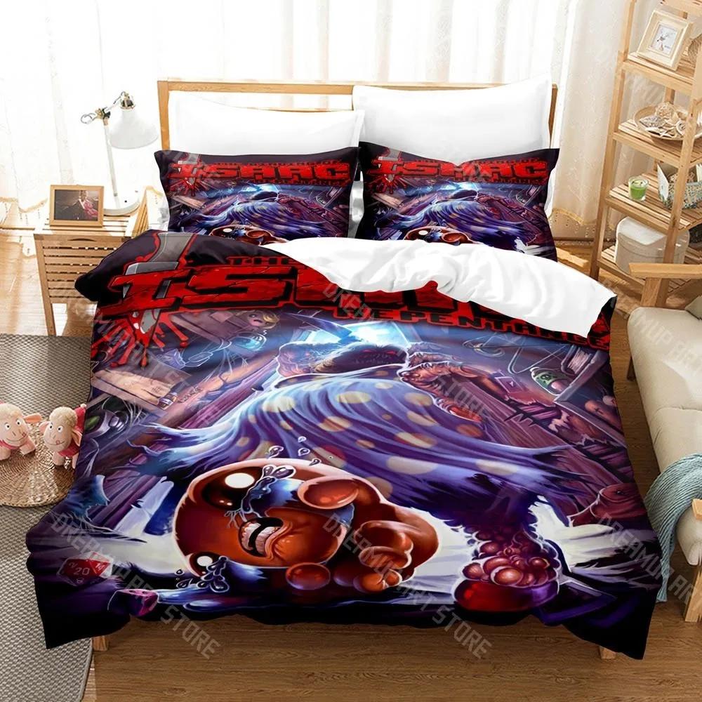 3D Print Binding Of Isaac Game Bedding Set Single Twin Full Queen King Size Bed Set Aldult Kid Bedroom Duvetcover Sets