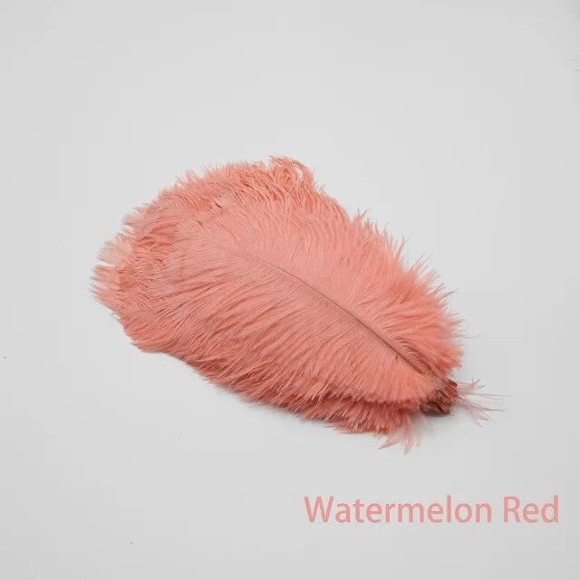 20 шт./лот, натуральные белые страусиные перья, аксессуары ручной работы, свадебные украшения для дома, Марди Гра, красочные плюмы, деко