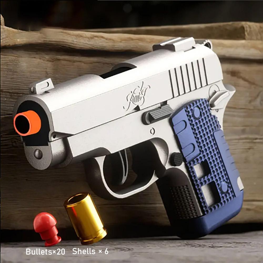 Мини-игрушечный пистолет Desert Eagle, игрушки-непоседы, пистолет с выбрасывателем гильз, игра-стрелялка для мальчиков и девочек, подарок на день рождения