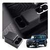 HUAHAO Задний лоток-органайзер для консоли Jimny Nomad, автомобильный органайзер для мелких предметов, защита от царапин и пятен, аксессуары для кастомизации Jimny, легко моется, и аксессуары для Jimny Nomad