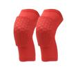 Short Design Basketball Honeycomb Brace Kneepad Compression Leg Sleeve Fitness Gear Unisex Knee Pad