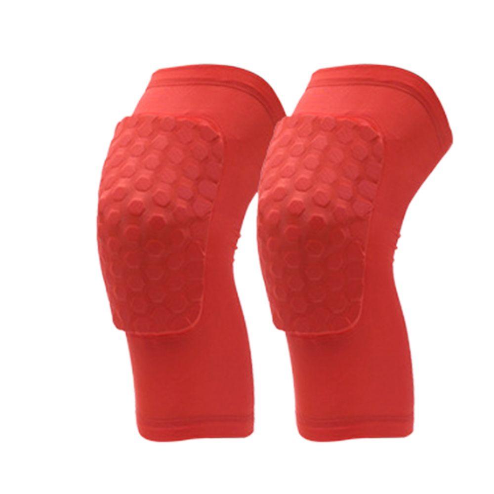 Short Design Basketball Honeycomb Brace Kneepad Compression Leg Sleeve Fitness Gear Unisex Knee Pad