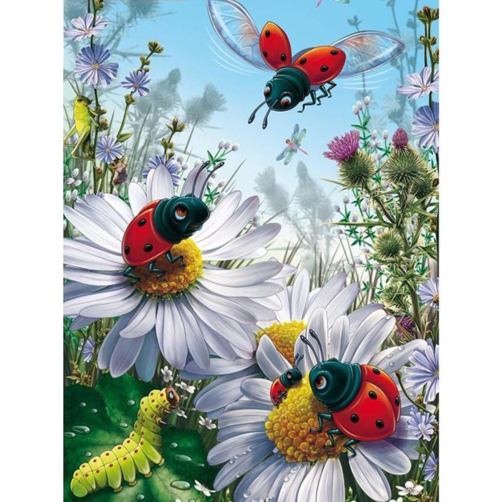 5D Алмазная вышивка Восход Пейзаж Вышивка крестиком Алмазная вышивка животное полная квадратная дрель изображение горный хрусталь домашний декор