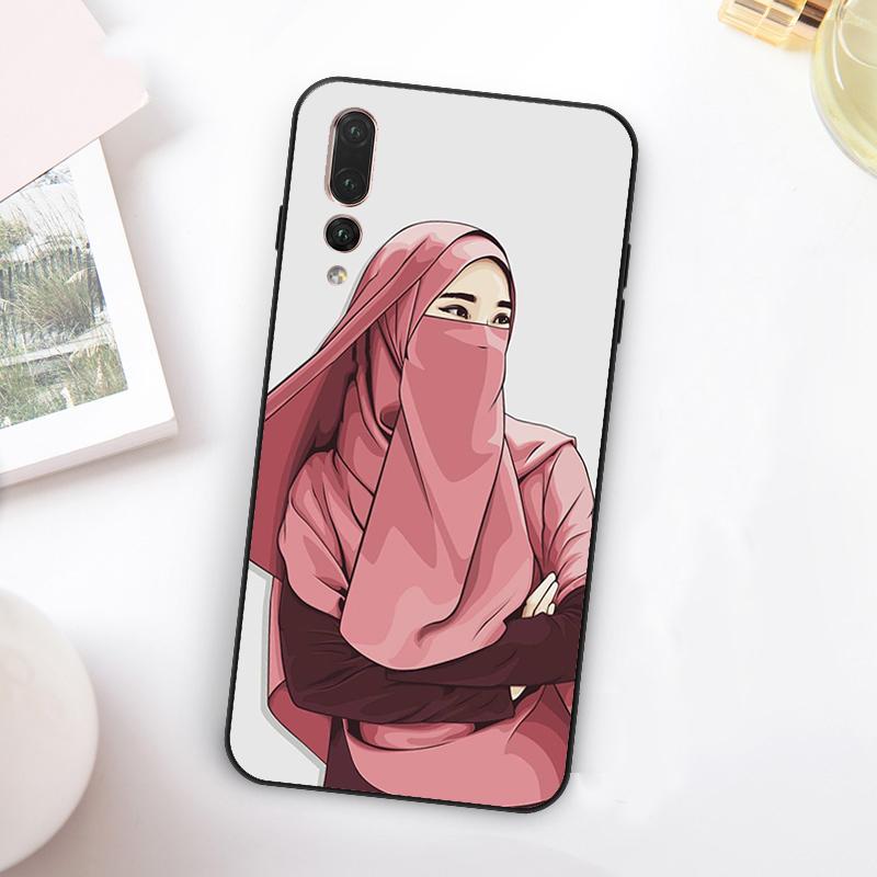 Мусульманская Арабская Девушка в Хиджабе Для Huawei Nova 5T 9 10 SE 7i 8i 11i 12i Y73 Y90 Y70 Y72 Y61 Y91 Y60 P20 P40 P30 Lite Чехол