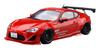 Aoshima Bunka Kyozai Серия 'Тюнингованные Автомобили' 1 Toyota ZN6 TOYOTA86 GREDDY ROCKET BUNNY ENKEI Пластиковая Модель (АОСИМА) 1/24 Нет. '12 & Вер.