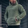 2023 Men's Solid Color Hooded Sweatshirt - Autumn/Winter Plush Jacket