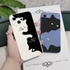 Чехол для телефона «Обнимающийся котенок» для iPhone 16 15 14 13 12 11 Pro Max Mini X XR XS MAX Plus