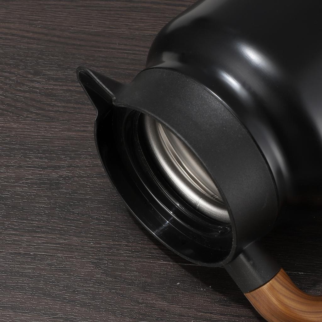 1L Insulated Carafe Coffee Carafe Vintage Floral Pattern Aesthetic Tea Infuser Insulated Teapot Thermal Coffee Pot Tea Kettle