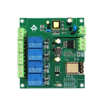 ESP8266 Беспроводной релейный модуль Wi-Fi 1/2/4/8 каналов ESP-12F Макетная плата AC/DC 5 В/7-28 В/5-80 В Приложение E-WeLink Пульт дистанционного управления