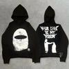 2026 Streetwear Skull Hoodie Unisex Loose Fit Long Sleeve Digital Print Casual Sweatshirt Teens Adults
