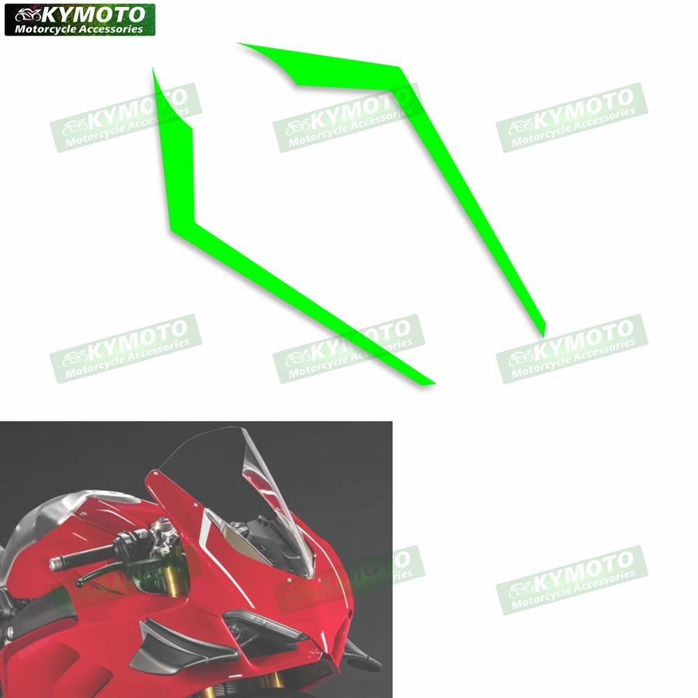 For V4 V4R V4S V4SP motorcycle accessories front decals reflective fairing front line stickers decoration