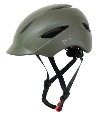 FOGLIA Urban Long Bicycle City CE Соответствует европейским стандартам Шлем, козырек, Шлем, Взрослый, Коричневый, Езда, Стандарты, TWT-004-BW