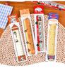 1pc Cartoon bus Magnetic Bookmark Ruler Student Cute High-value Bendable Ruler Special-shaped Magnetic Ruler