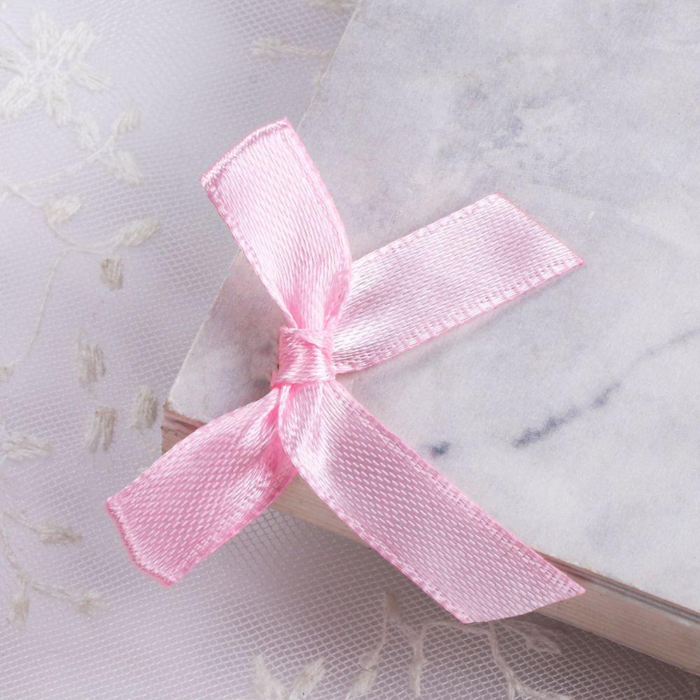 100 шт./набор Маленькие аппликации для головных уборов Ручной работы Атласный бант Свадебное украшение DIY Ремесло Шитье