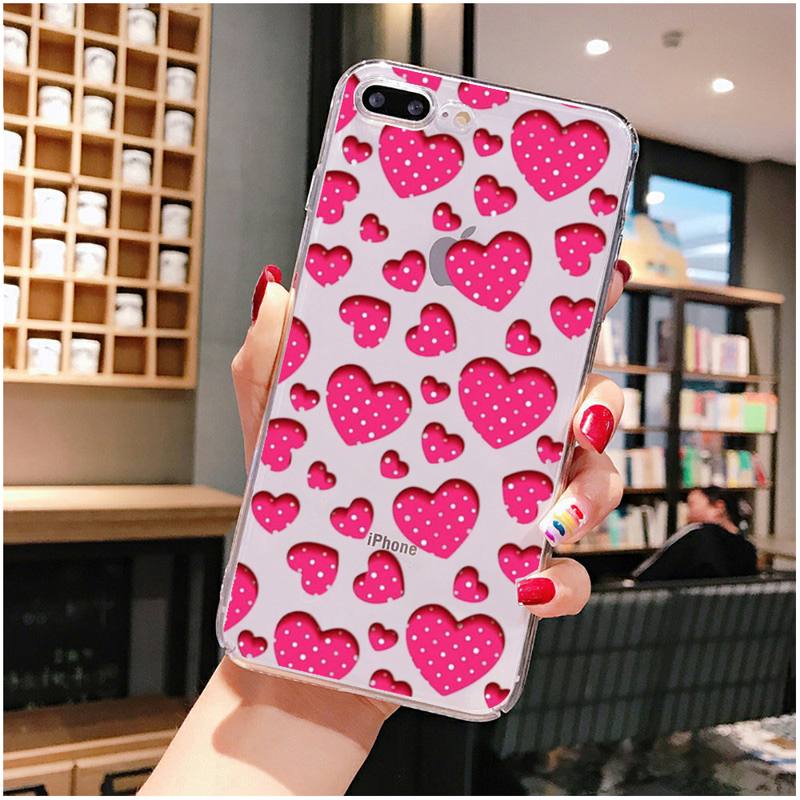 Чехол для телефона Love Heart для iPhone 11 12 13 mini pro XS MAX 8 7 6 6S Plus X 5S SE 2020 XR