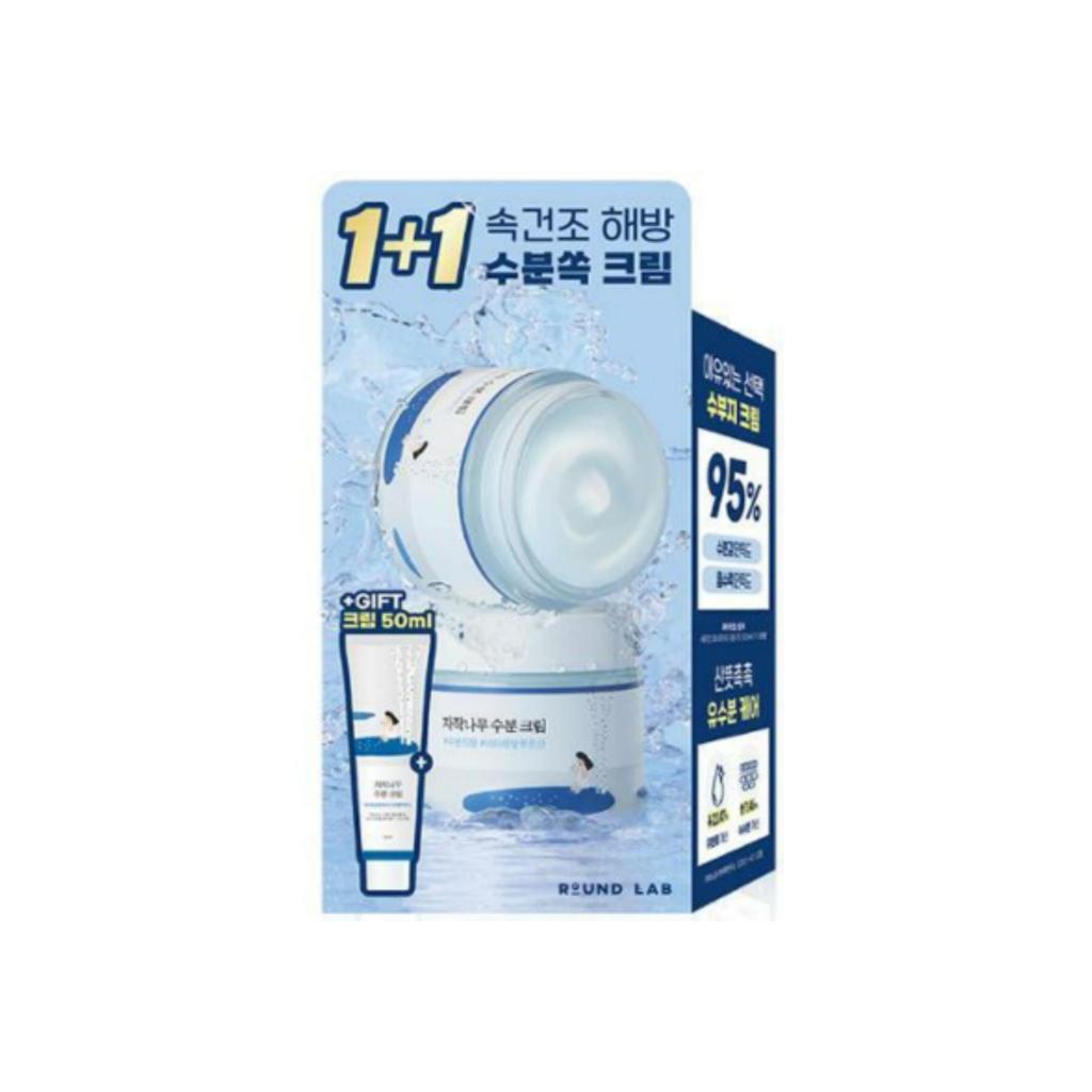 [Крем оригинальный] Round Lab/ Birch Tree Moisture Cream 80мл, план 1+1 (+50 мл)