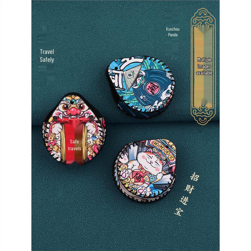 Кожаный чехол для ключей Neta U2 для модели 2023 года: Круглый защитный чехол для пульта дистанционного управления