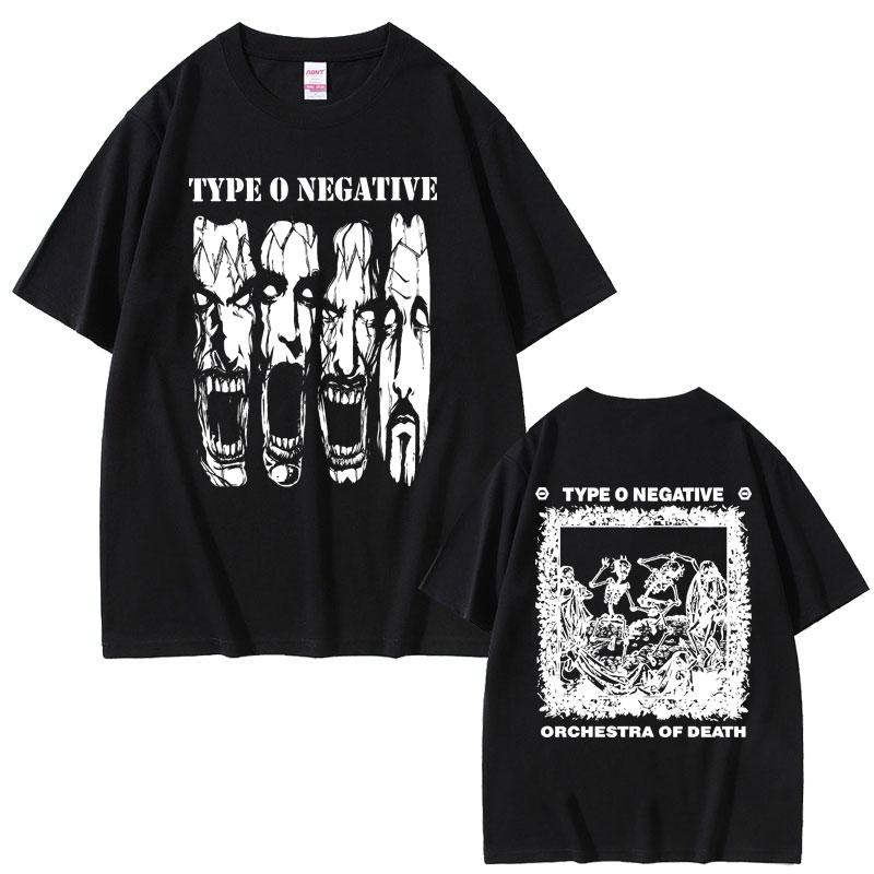 Модная футболка с изображением рок-группы Type O Negative "Подвешенная в сумерках" Мужская Женская Летняя Повседневная Футболка Мужская Винтажные Топы Футболки